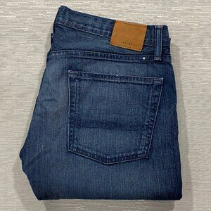 Lucky Brand 221 Jeans Mens 36 x 32 Original Straight Blue 100% Cotton Denim